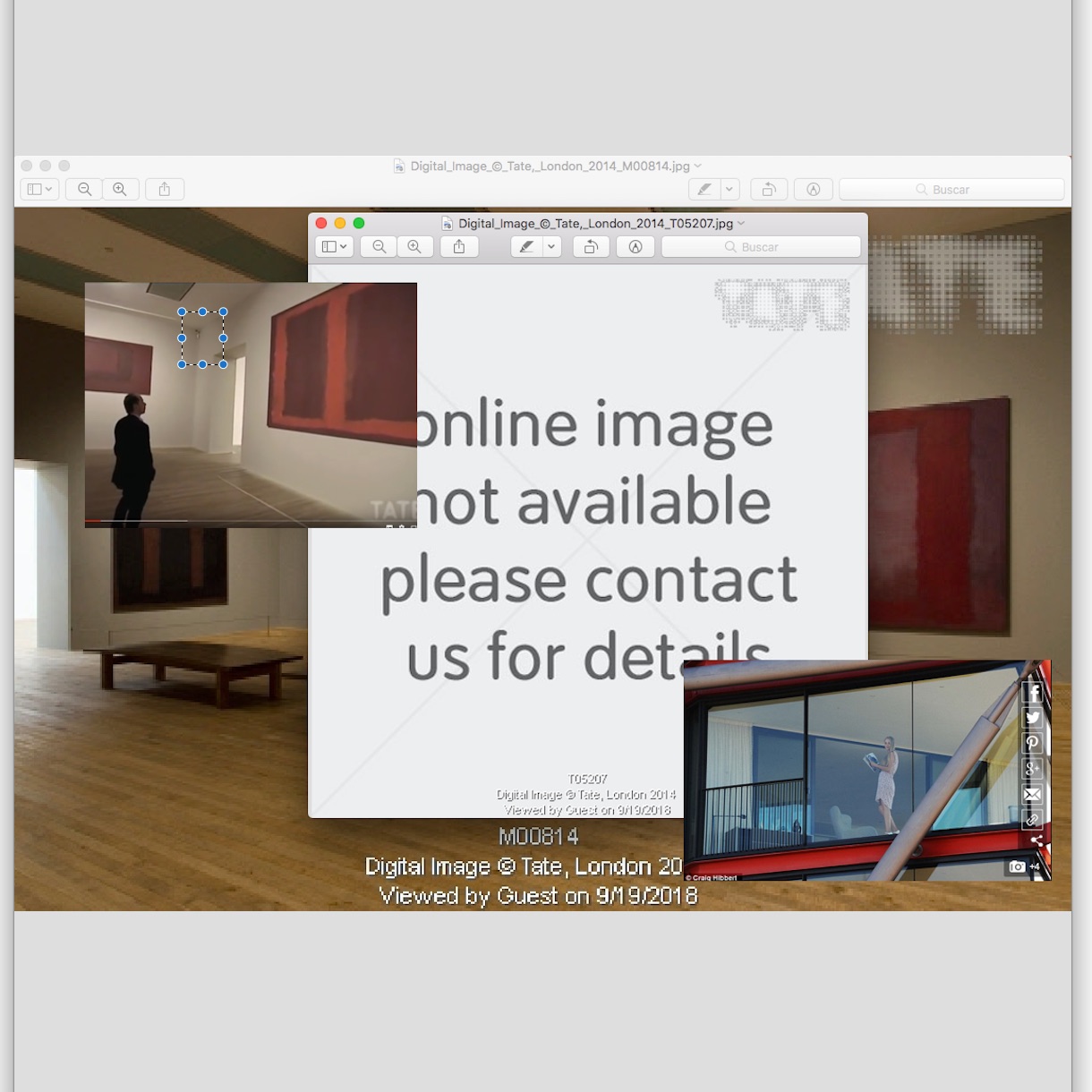 Tate Gallery Spaces: Rothko vs Richter